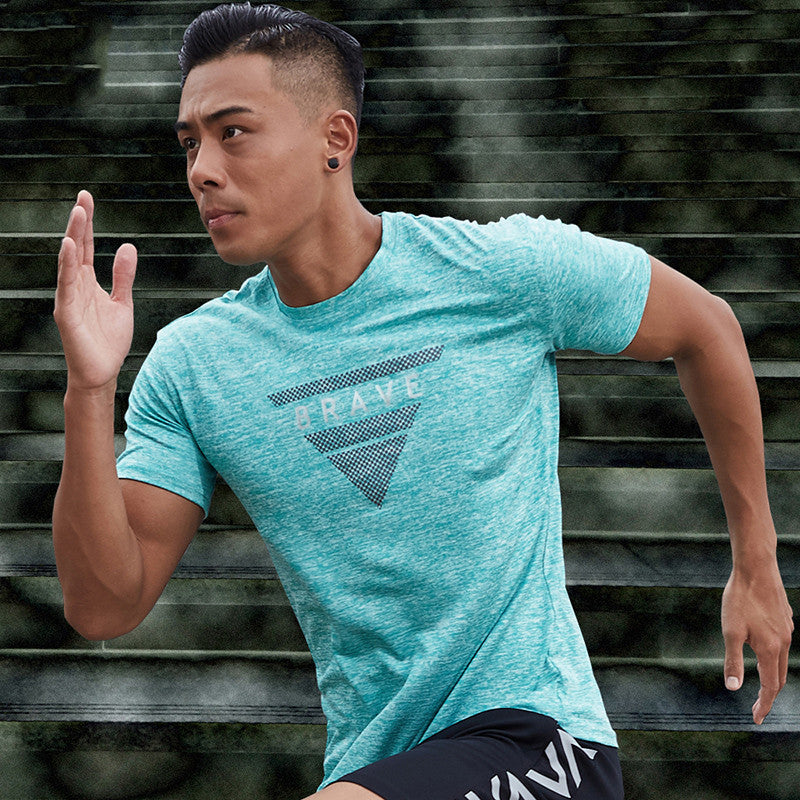 Quick-Dry Sports Short Sleeve T-Shirt for Training