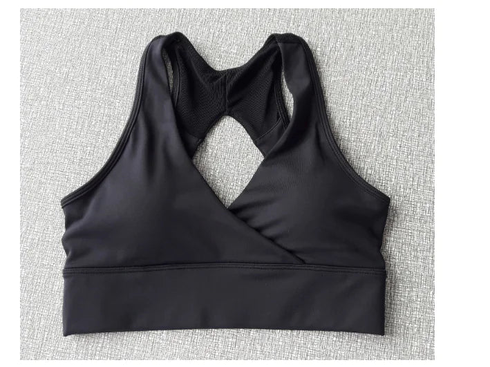Quick-Dry Women's Sports Bra and Yoga Top