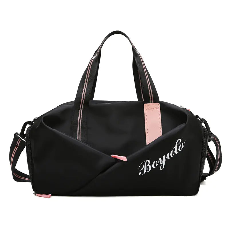 Women's Sports Gym Bag with Wet/Dry Separation (Large)