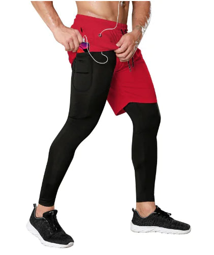 Dual Layer Dry Fit Compression Gym Outfit (Single)