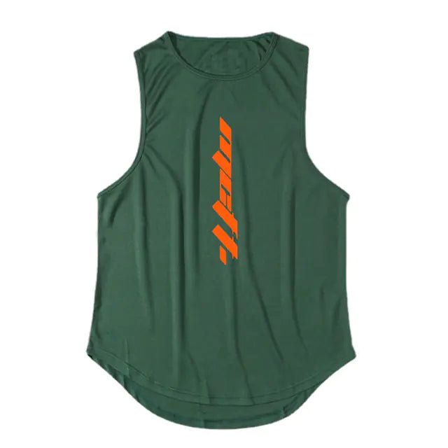 Polyester Fiber Vest for Gym and Daily Leisure