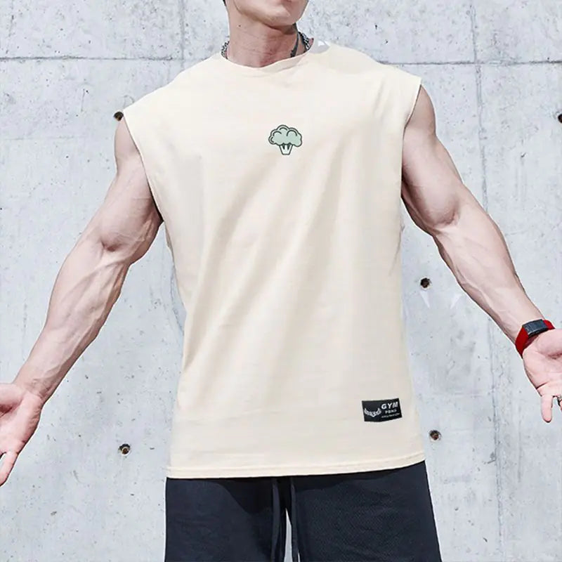 Sleeveless Fitness T-shirt