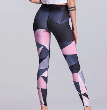 Breathable Yoga Leggings, Slim Fit Active Leggings