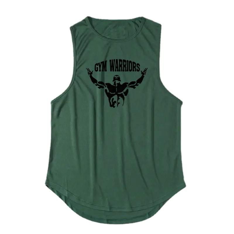 Men's Breathable Polyester Gym Exercise Vest