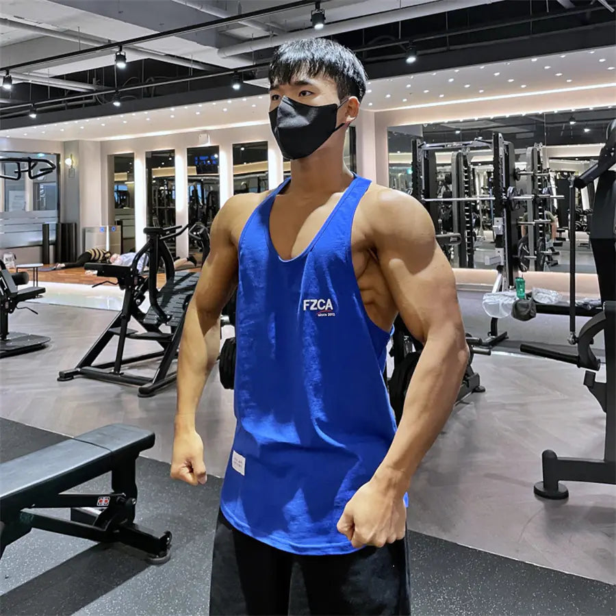 Cotton Vest for Gym and Exercise