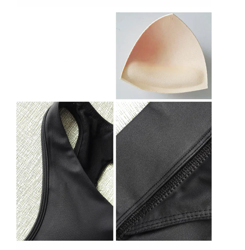 Quick-Dry Women's Sports Bra and Yoga Top