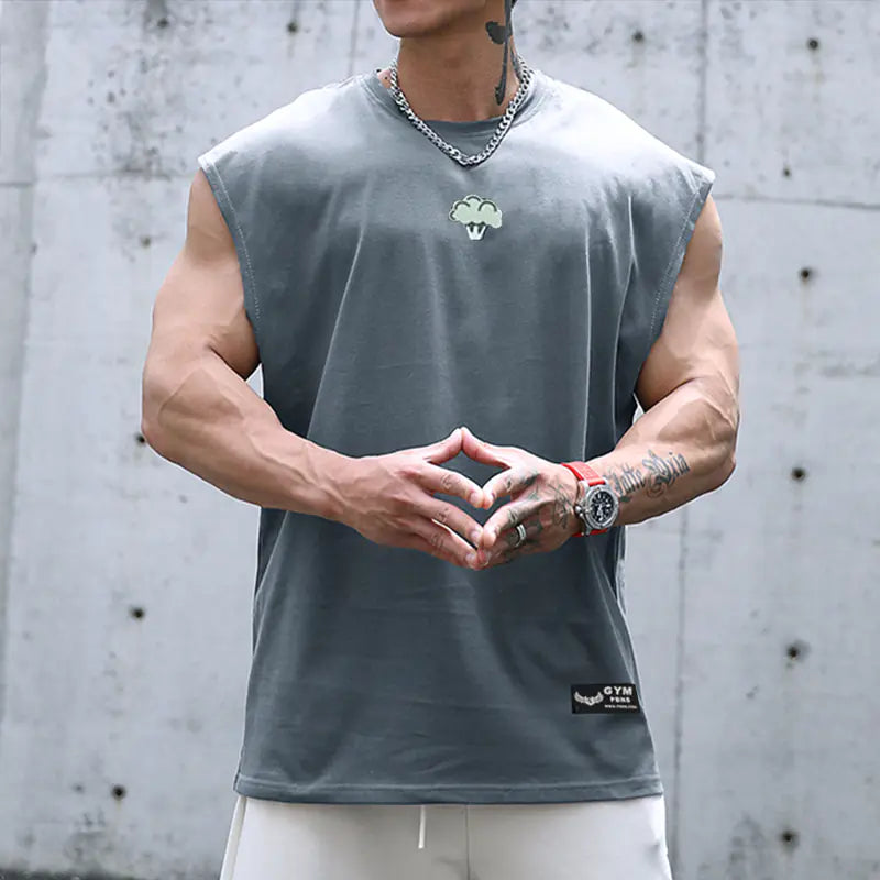 Sleeveless Fitness T-shirt