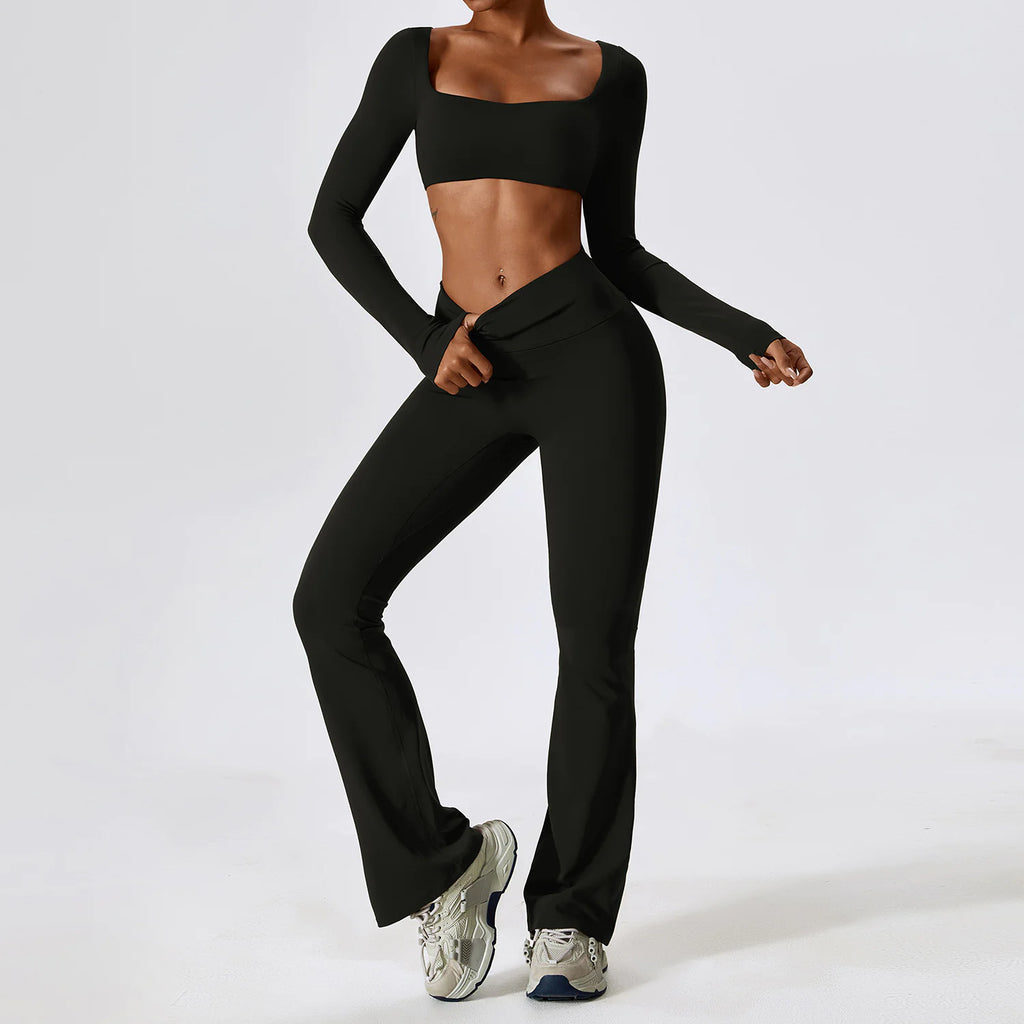 Nude Feel Gym Suit Set