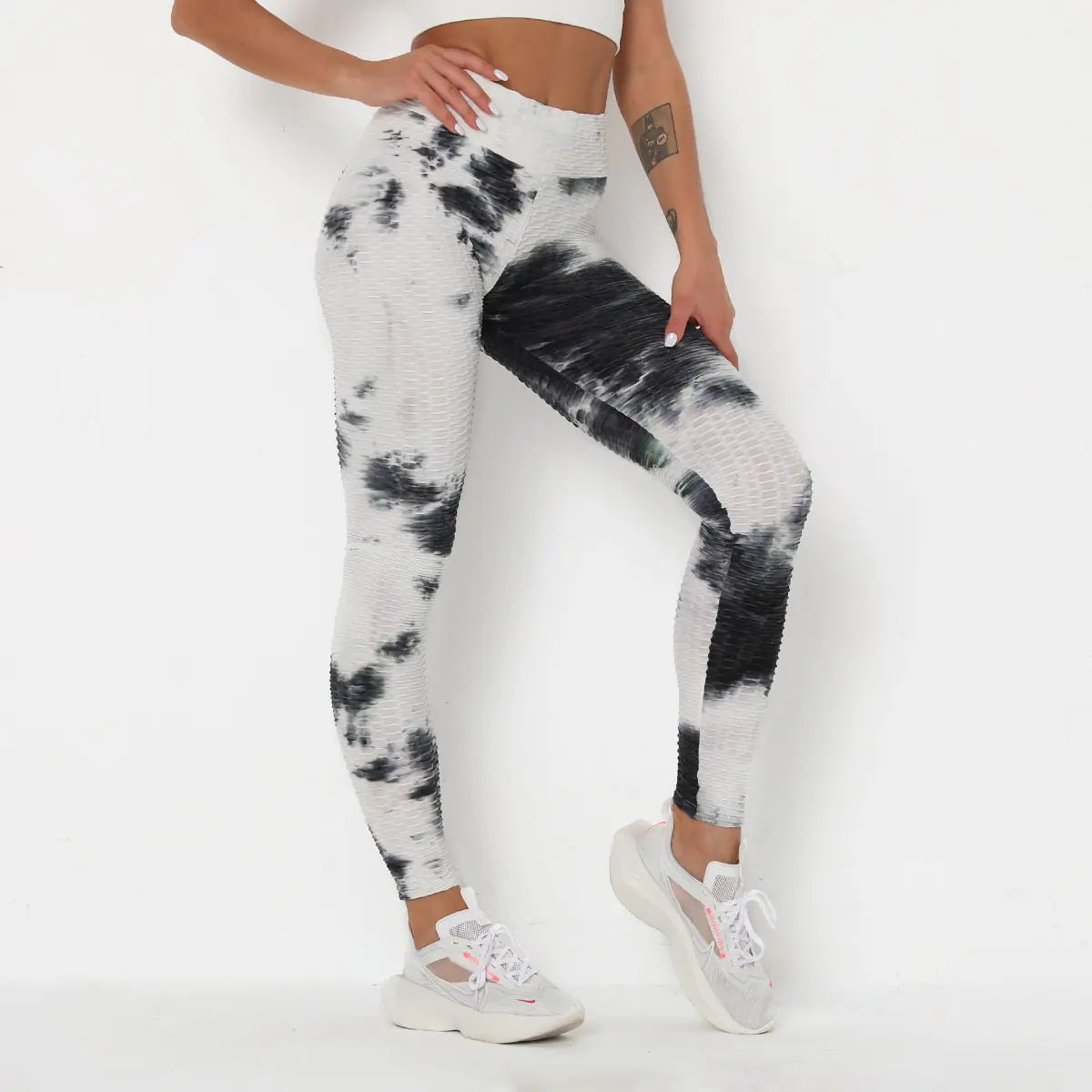 Tie-Dye Leggings for Fitness and Sports
