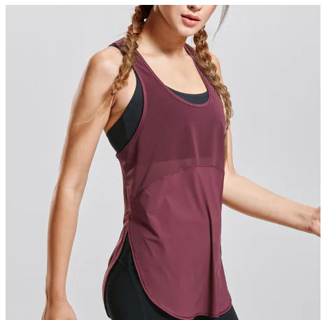 Sleeveless Sports Tank Top