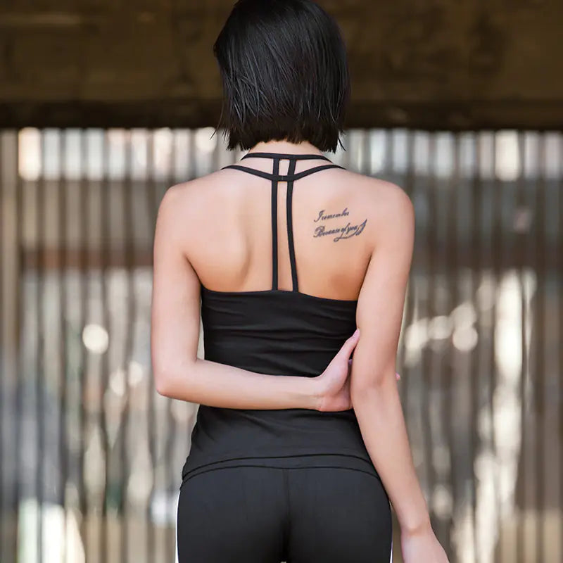 Quick-Dry Fitness Bra Vest