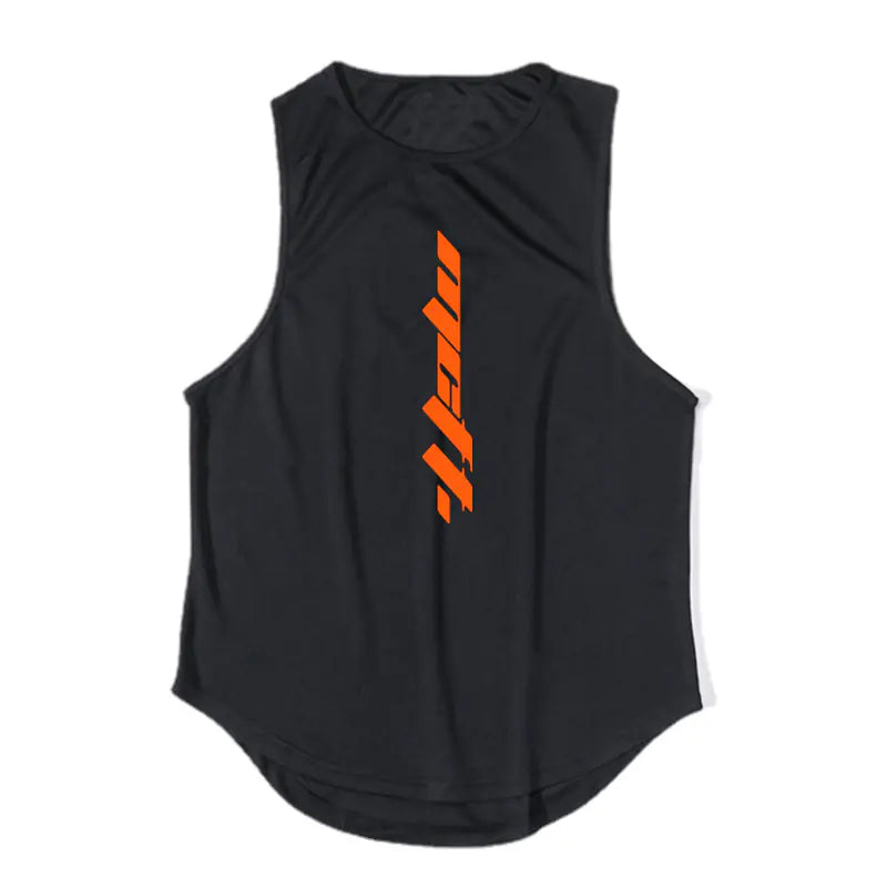 Polyester Fiber Vest for Gym and Daily Leisure