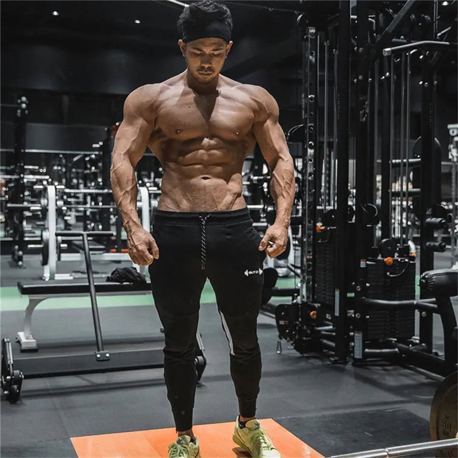 Pure Cotton Jogging Sweatpants for Gym & Running