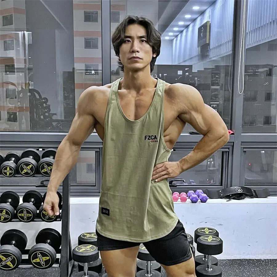 Cotton Vest for Gym and Exercise