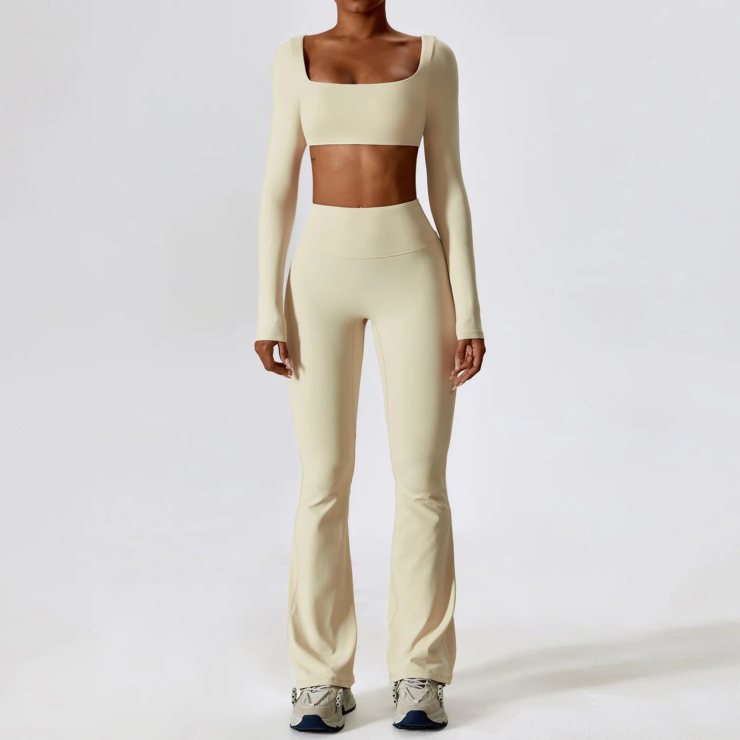 Nude Feel Gym Suit Set