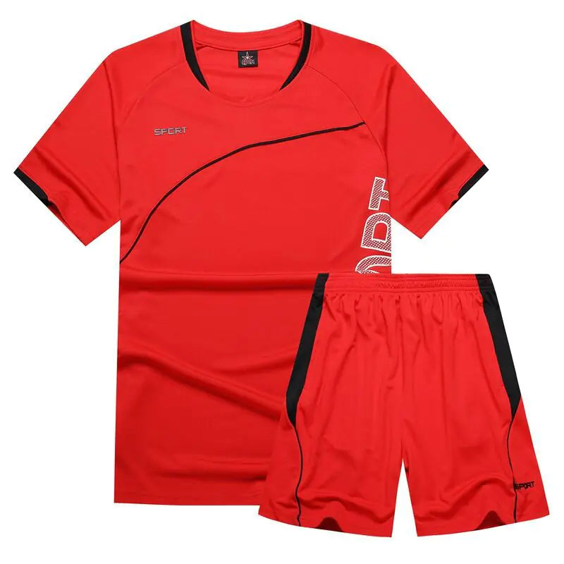 Sports Set - Short Sleeve Quick-Dry