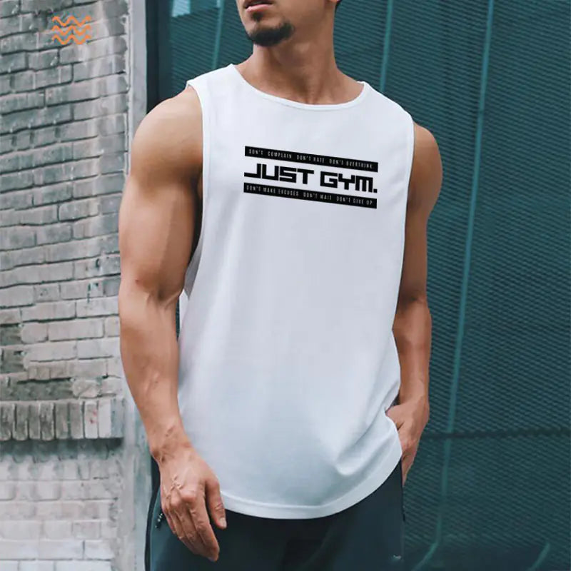 Breathable Polyester Fiber Gym Vest