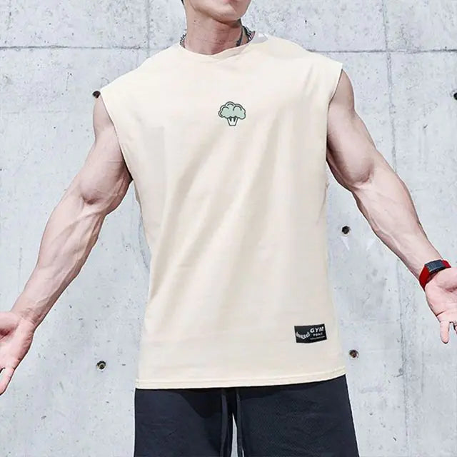 Sleeveless Fitness T-shirt