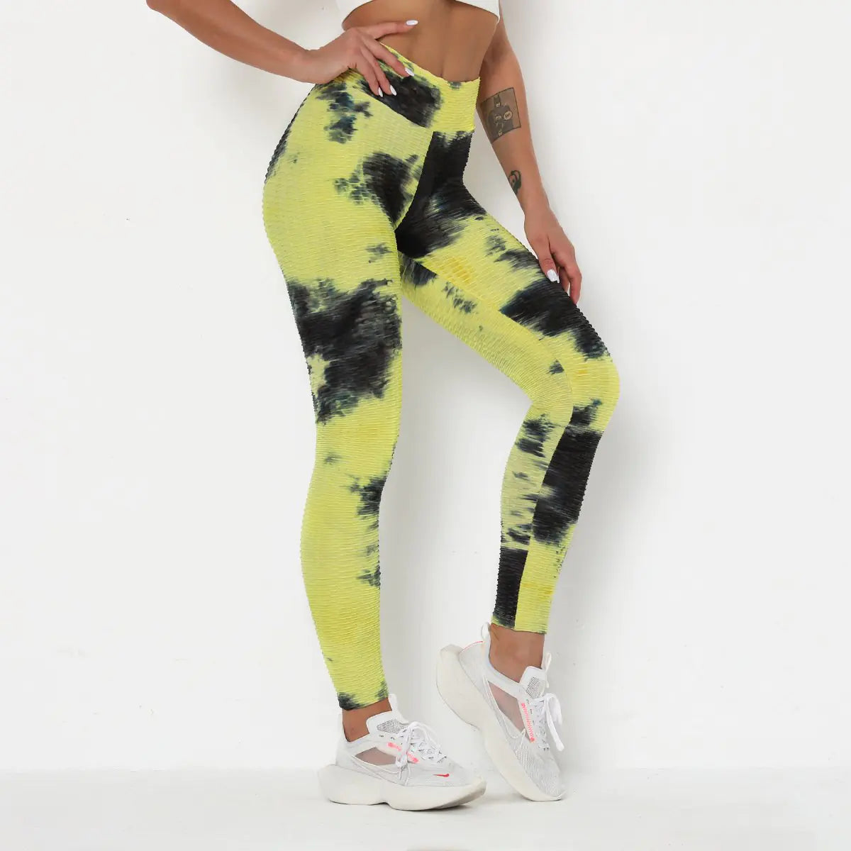 Tie-Dye Leggings for Fitness and Sports