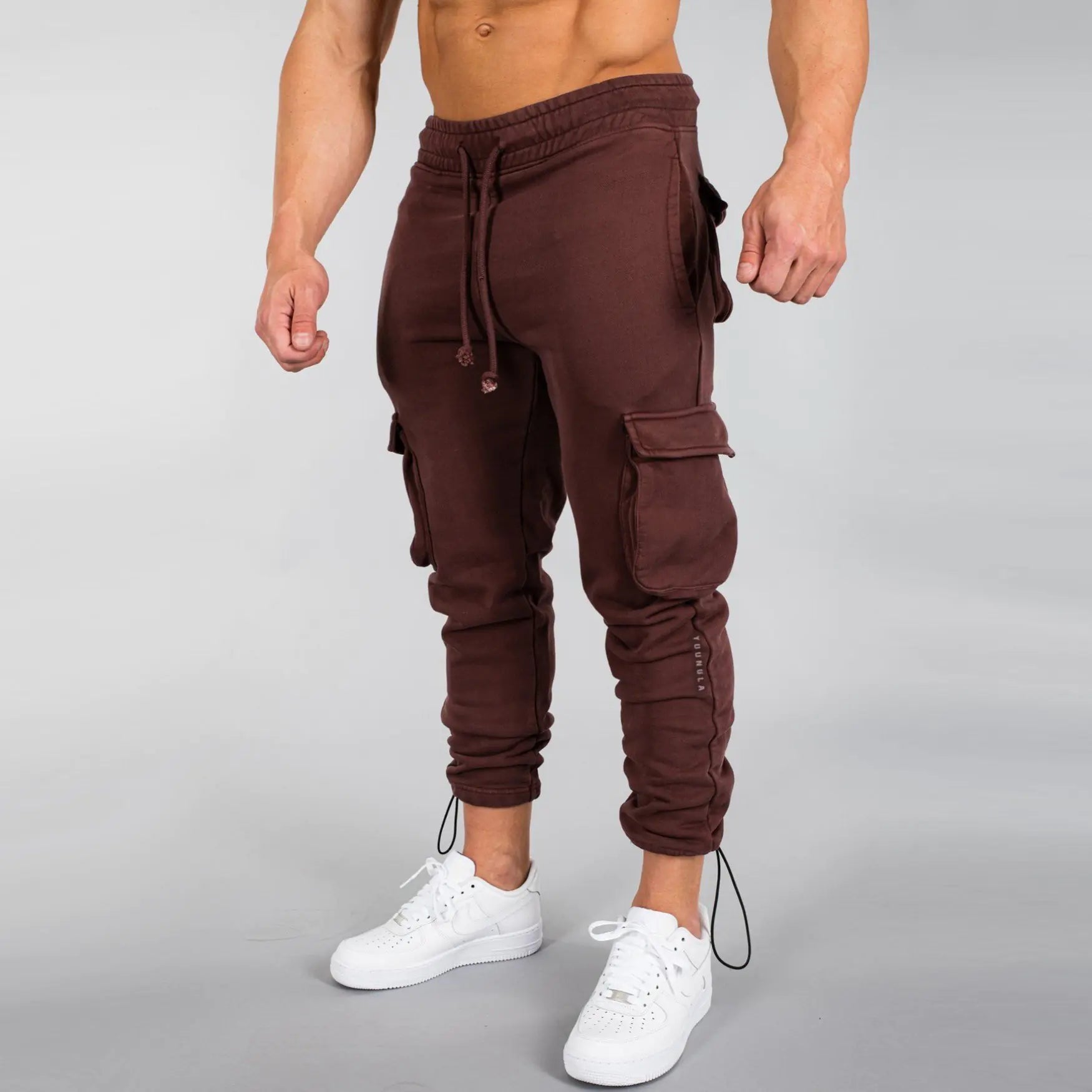 Muscle Stretch Slim Fit Track Pants