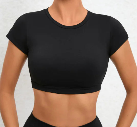 Backless Fitness T-shirt