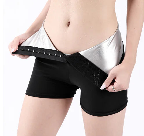 High-Waisted Belly Fitness Shorts for Women
