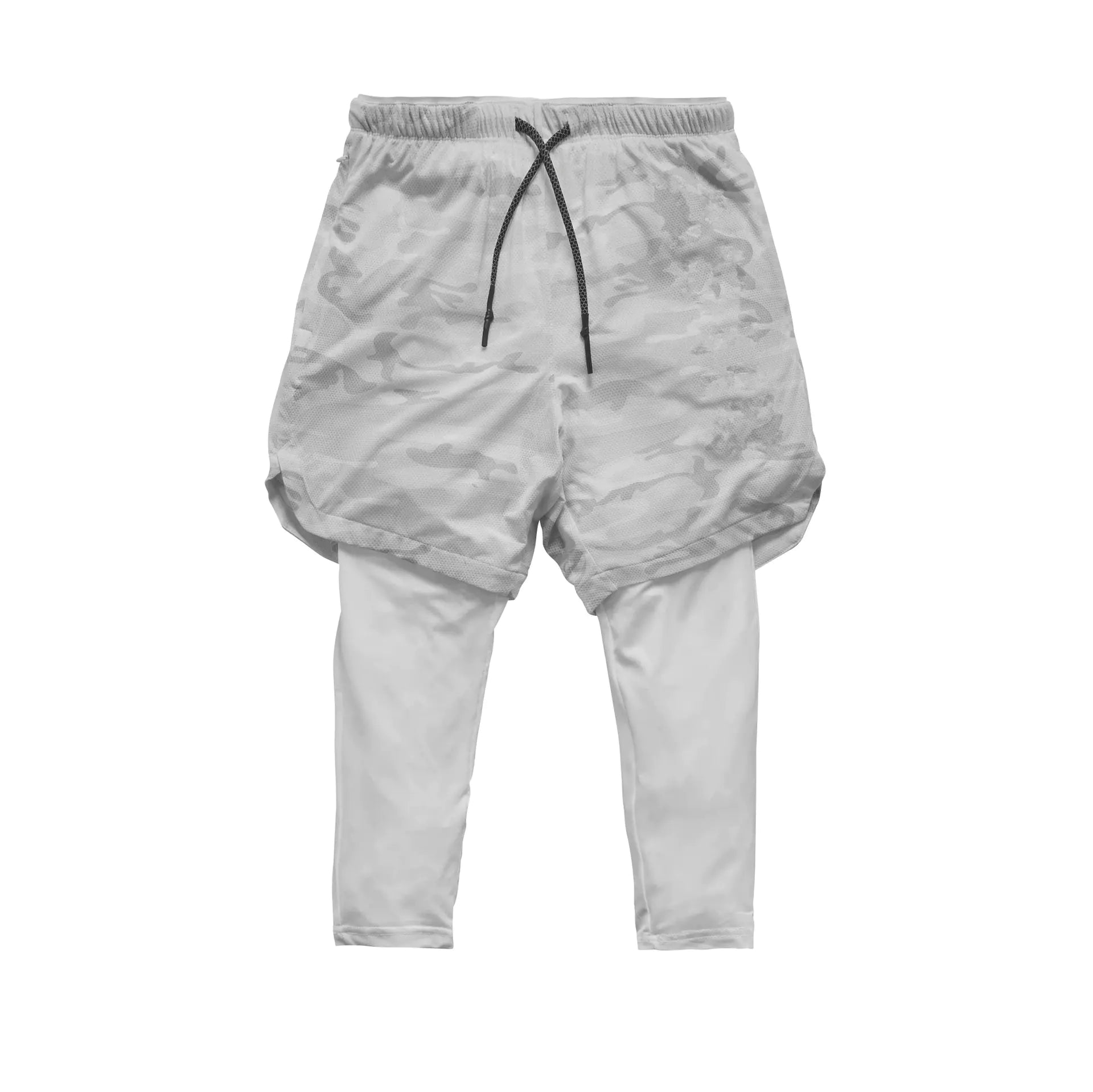 2-in-1 Quick Dry Running Gym Sports Shorts