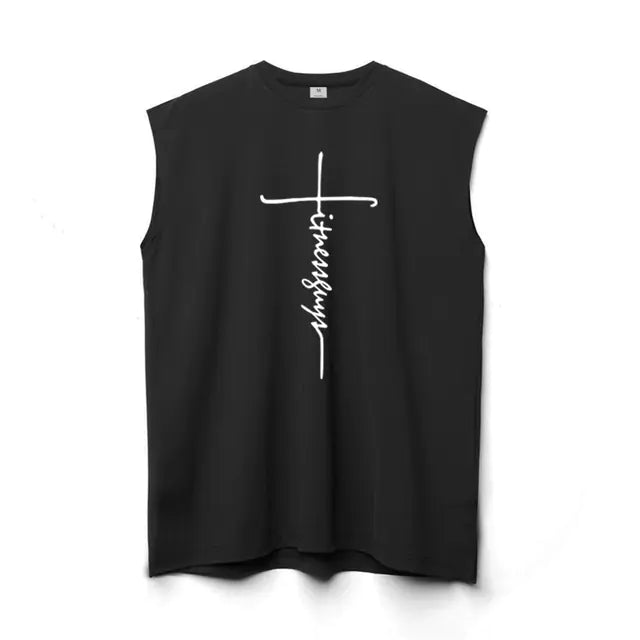 Quick Dry Breathable Sleeveless Fitness Tank Top