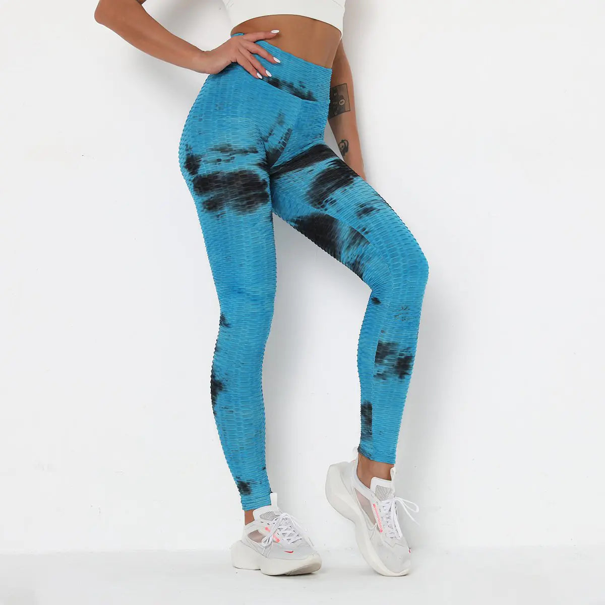 Tie-Dye Leggings for Fitness and Sports