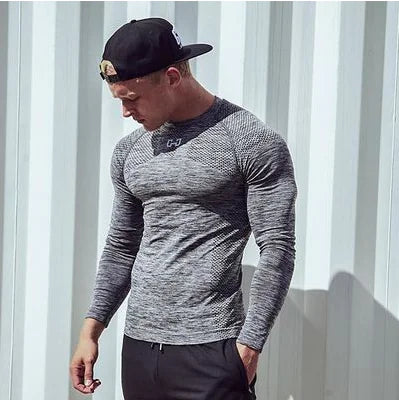 Men's Athletic Compression T-Shirt for Gym & Running (T-shirt Only)