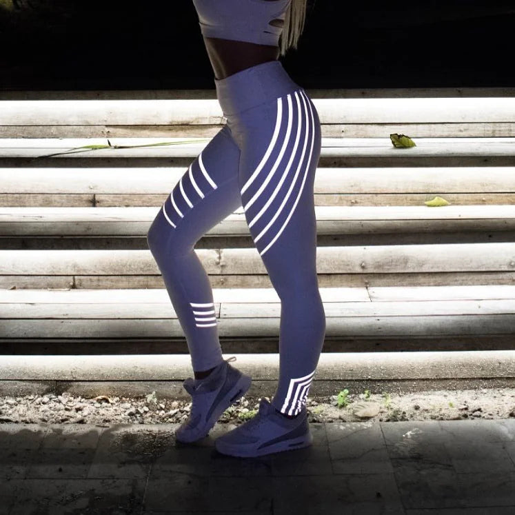 Laser Printed Slimming Sports Leggings For Fitness