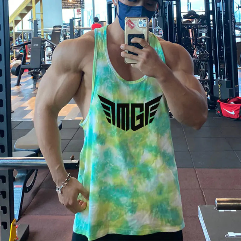 Camouflage Quick Dry Fitness Tank Top Vest