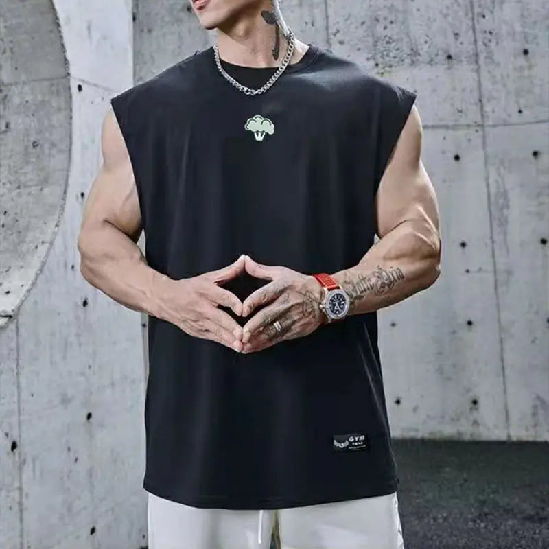 Sleeveless Fitness T-shirt