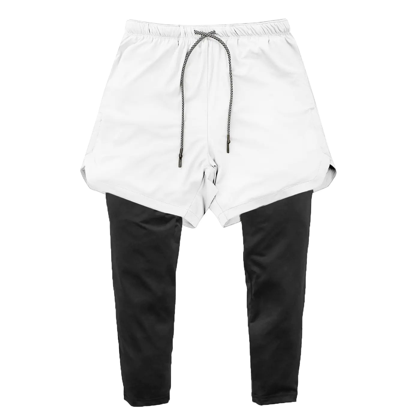 2-in-1 Quick Dry Running Gym Sports Shorts