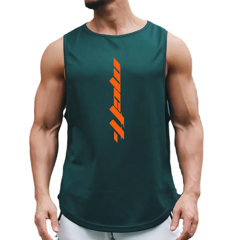 Polyester Fiber Vest for Gym and Daily Leisure