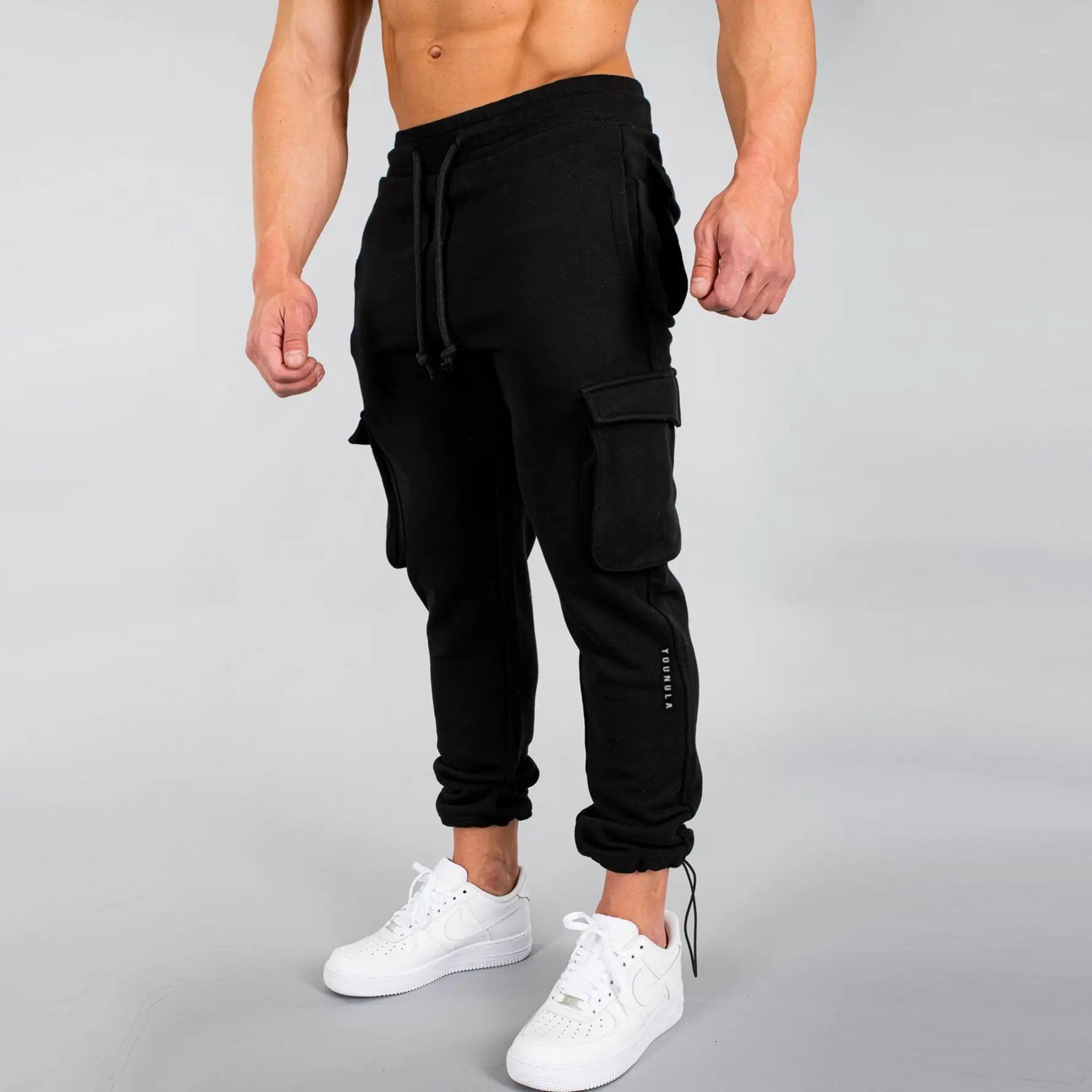 Muscle Stretch Slim Fit Track Pants