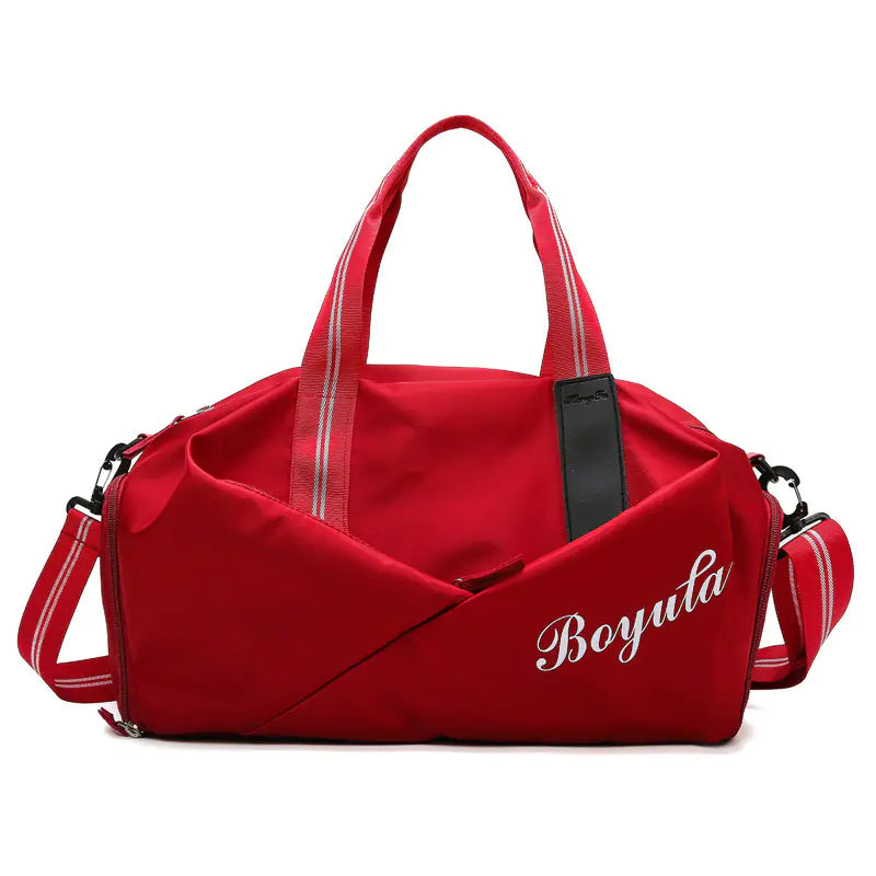 Women's Sports Gym Bag with Wet/Dry Separation (Large)