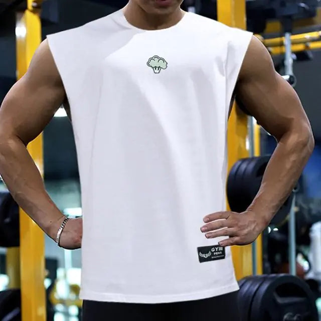 Sleeveless Fitness T-shirt