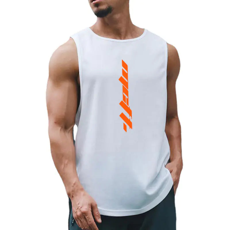Polyester Fiber Vest for Gym and Daily Leisure