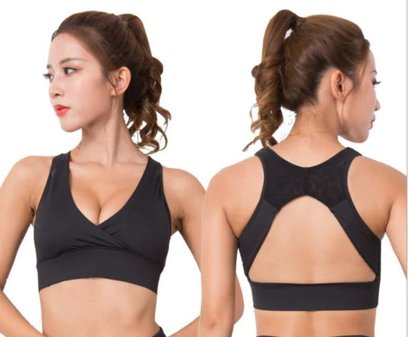 Quick-Dry Women's Sports Bra and Yoga Top