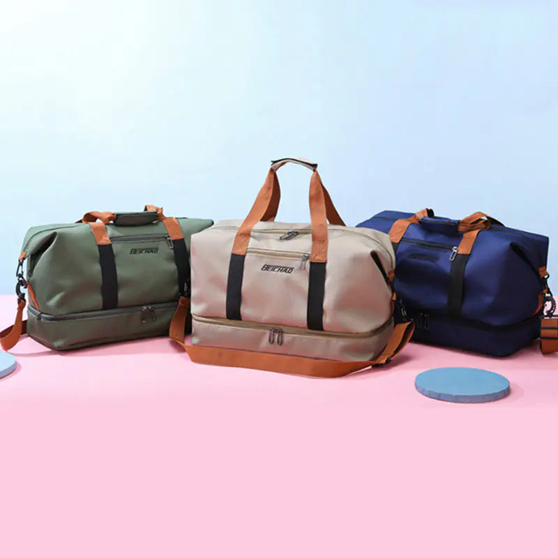 Large Capacity Waterproof Men's Travel Gym Bag