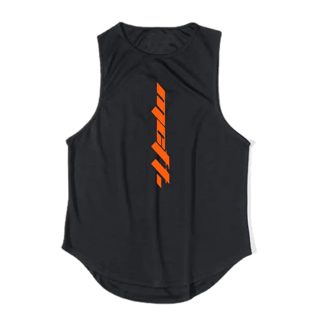 Polyester Fiber Vest for Gym and Daily Leisure