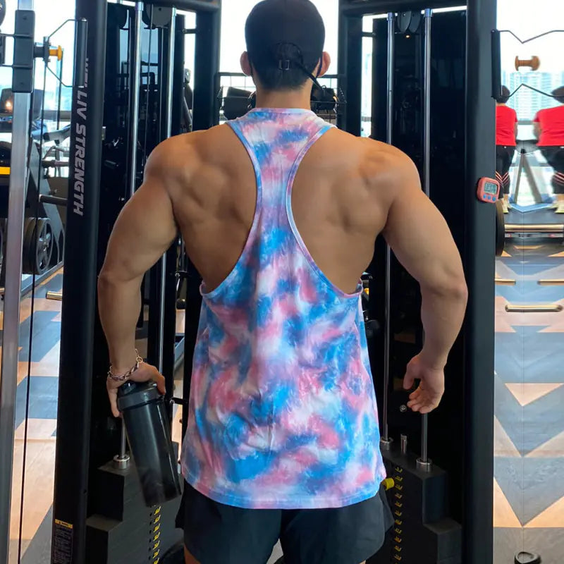 Camouflage Quick Dry Fitness Tank Top Vest