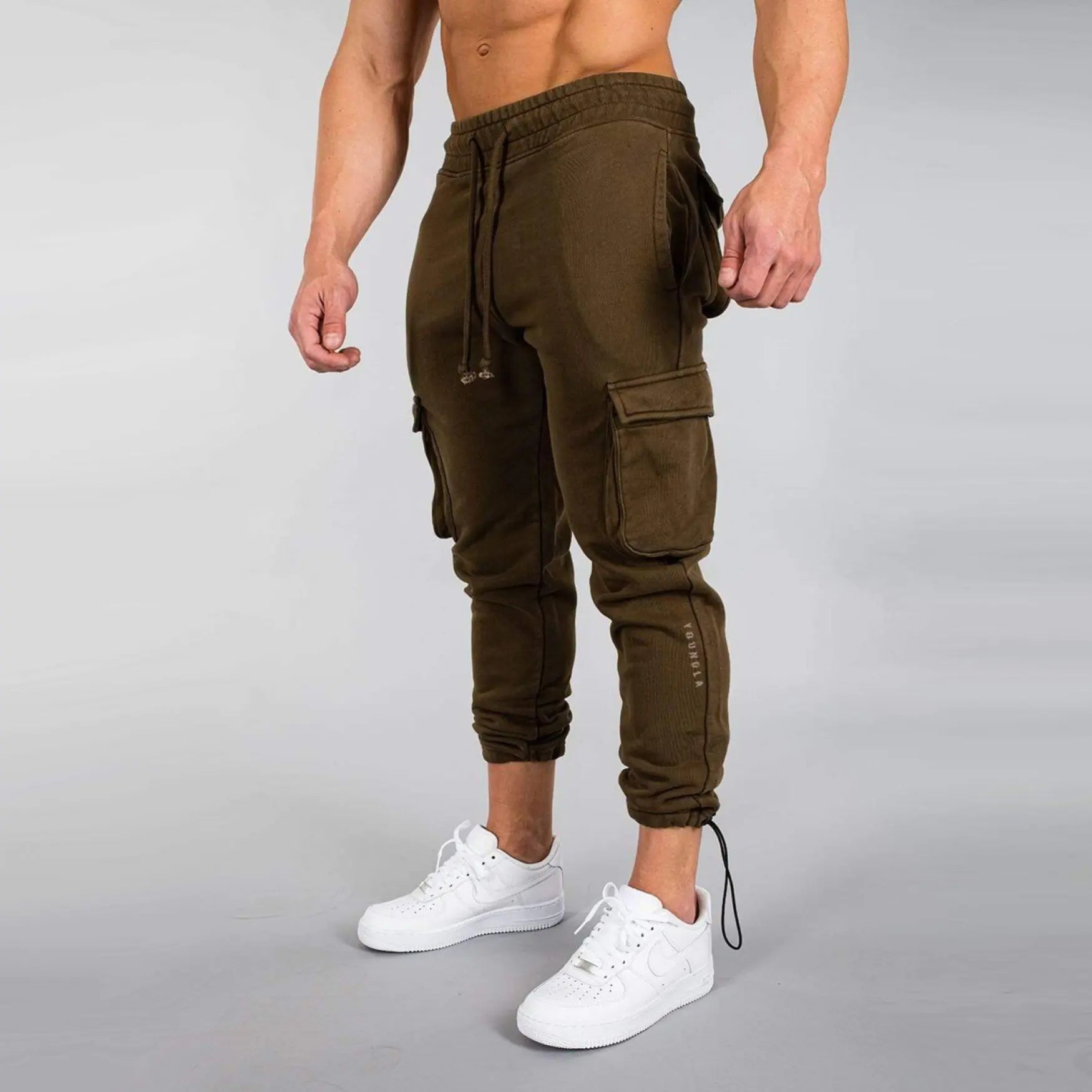 Muscle Stretch Slim Fit Track Pants