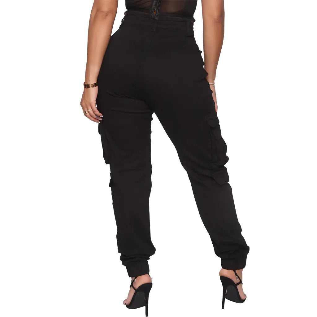 Comfortable Slim Fit Camouflage Tapered Stretch Overalls