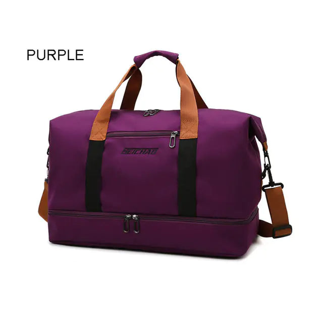Large Capacity Waterproof Men's Travel Gym Bag