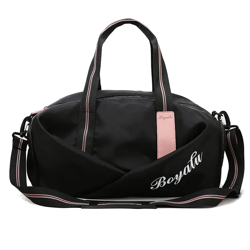 Women's Sports Gym Bag with Wet/Dry Separation (Large)