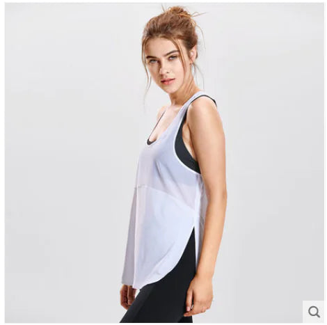 Sleeveless Sports Tank Top