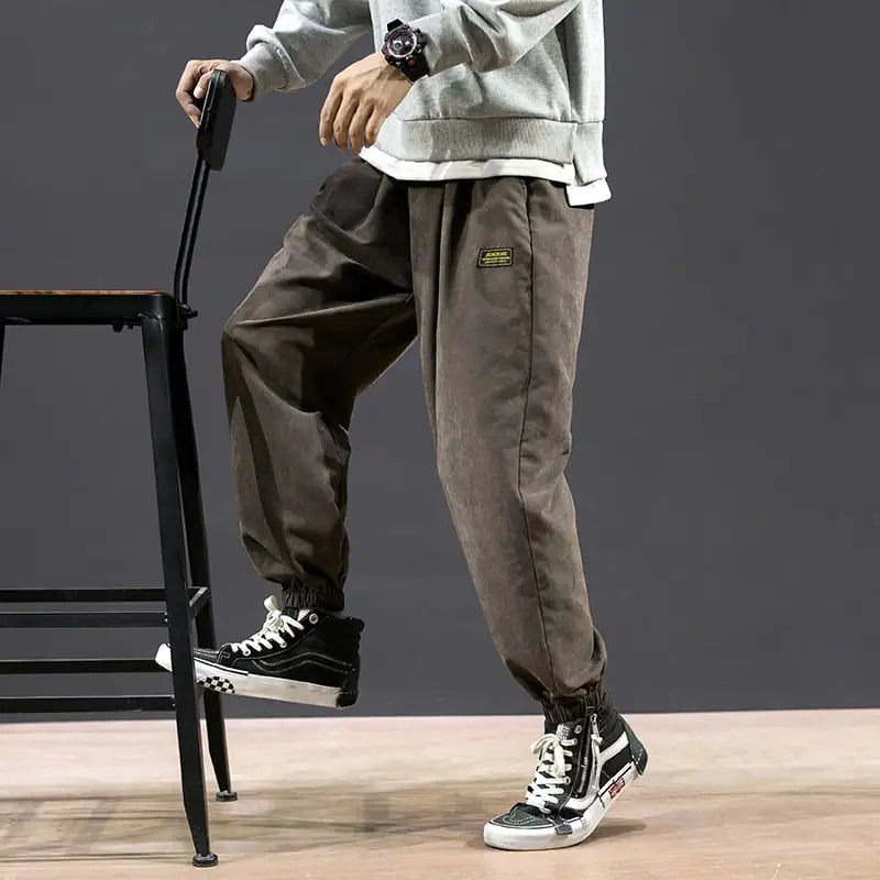 Harlan Wide-Leg Track Pants