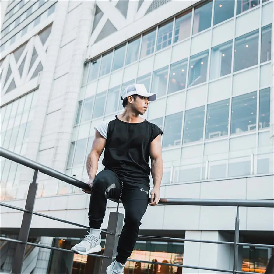 Pure Cotton Jogging Sweatpants for Gym & Running